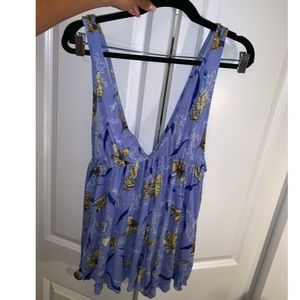 Urban outfitters V-neck flowy tank
